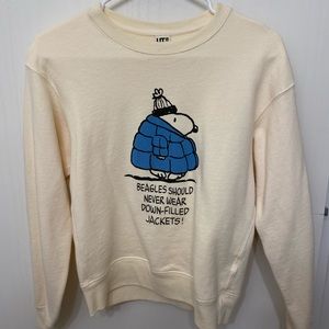 Uniqlo X Snoopy - Women cotton sweater